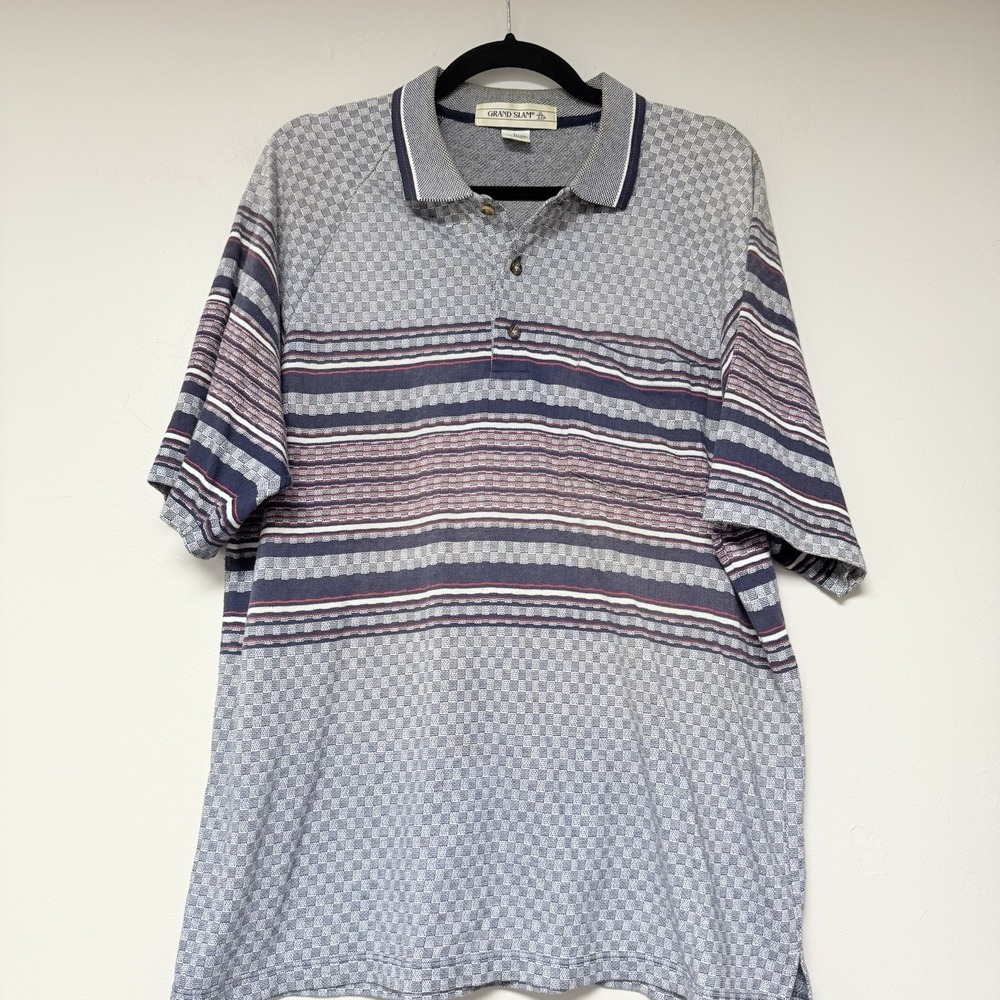 Grand Slam Men's Golf Polo Size L